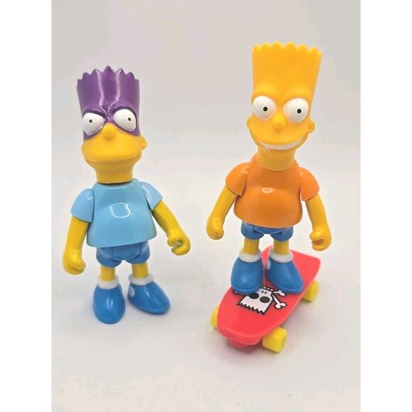 1990 The Simpsons 20th Centry Fox Consumer Products Figurines Set Of 7 Sku 323 - Picture 7 of 16